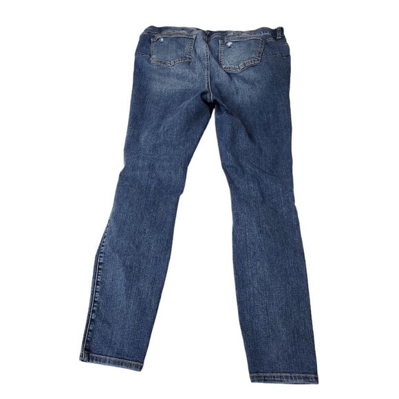 Torrid Bombshell Jeans 16 Blue Skinny Distressed High-Rise Stretch‎ Medium Wash - Picture 4 of 12